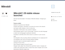 Tablet Screenshot of blog.mikrobill.com